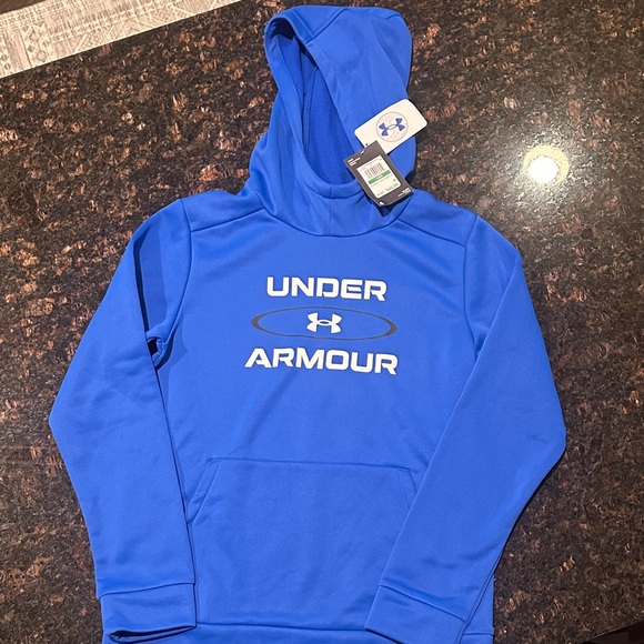 Under Armour Other - Under Armour Boy’s Blue Hoodie (NWT)